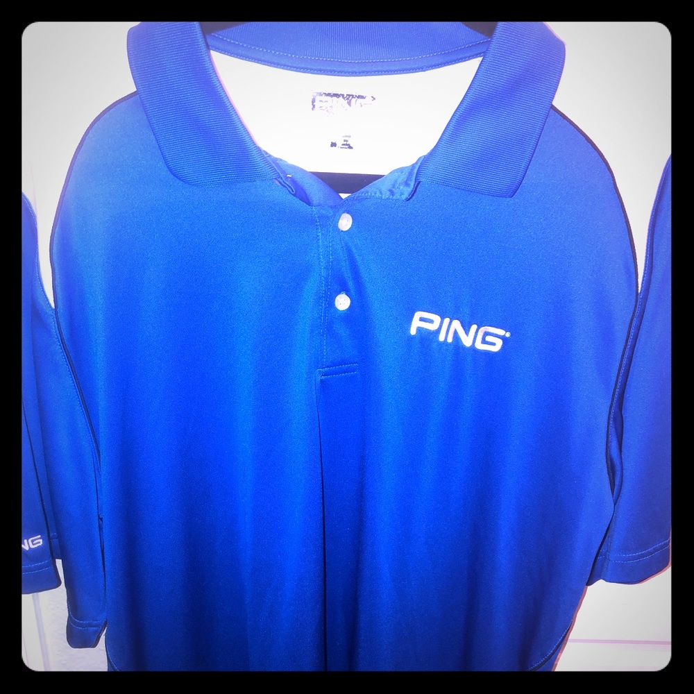 Mens XL ping golf shirt